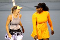 Serena Williams Carolina Wozniacki Doubles Final Singles Semis Wta Wrap