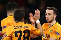 Wolves Espanyol Europa League Report Diogo Jota Hat Trick Ruben Neves Volley