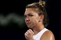 Wta Dubai Tennis Championships Simona Halep Outlasts Elena Rybakina