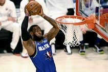 Team Lebron James Giannis Antetokounmpo Nba All Star Game