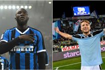 Lazio V Inter How Ciro Immobile And Romelu Lukaku Stack Up In Serie A This Season