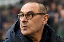 Juventus Maurizio Sarri Lyon Champions League Coronavirus
