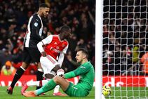 Premier League Arsenal 4 0 Newcastle United Arteta Celebrates Second League Win As Lacazette Ends