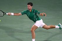 Novak Djokovic Breezes Past Karen Khachanov Dubaitennis Championship