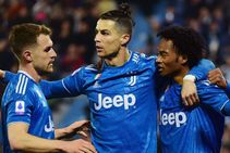 Cristiano Ronaldo Landmark Appearance Juventus Spal Serie A