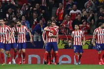 Atletico Madrid Liverpool Champions League Saul Niguez Early Goal
