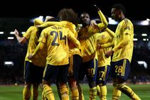 Portsmouth 0 2 Arsenal Gunners Battle Into Fa Cup Quarter Finals