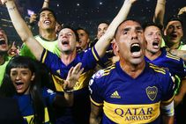 Carlos Tevez Goal Boca Juniors Win Title River Plate Draw