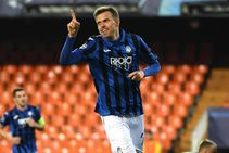 Valencia Atalanta Champions League Match Josip Ilicic