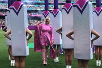 Women S T20 World Cup Final India Vs Australia With Roar And Firework Katy Perry Lights Up Mcg
