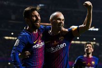 Andres Iniesta Closest Lionel Messi Luis Enrique