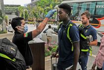 Returning South African Team Checks In For Kolkata Stopover