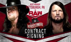 Wwe Announce Undertaker Aj Styles Contract Signing And Two Big Returns