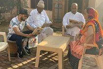 Lockdown Days Boxer Amit Panghal Enjoys Home Time Homely Food Chatting With Grand Dad