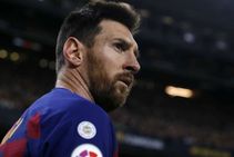 Lionel Messi Inter Barcelona Moratti