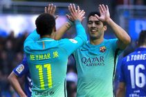 Neymar Lautaro Martinez Welcome Barcelona Luis Suarez