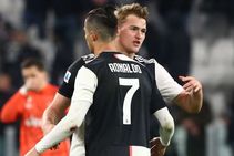 Gianluigi Buffon Cristiano Ronaldo Matthijs De Ligt Juventus