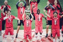 Coronavirus Salzburg Celebrate Cup Success In Socially Distant Fashion As Season Restarts