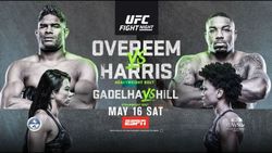 Ufc Fight Night Overeem Vs Harris Fight Card Date Start Time Where To Watch