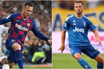 Arthur Pjanic Swap An Opta Look At Barca And Juve S New Midfield Recruits