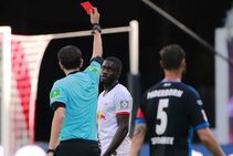 Rb Leipzig 1 1 Paderborn Upamecano Red Proves Costly As Bundesliga S Bottom Side Earn Point