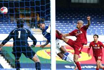 Everton Big Chance Dominic Calvert Lewin Merseyside Derby Liverpool Premier League