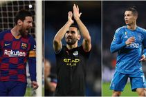 Lionel Messi Higher Cristiano Ronaldo Ilkay Gundogan Team Up