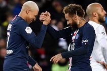 Kylian Mbappe Neymar Very Happy Psg Ander Herrera