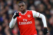 Eddie Nketiah Scores Hat Trick Arsenal Return 6 0 Win Charlton