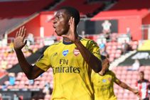 Incredible Nketiah Thrills As Arteta Reminds Saka He Has Everything He Need At Arsenal