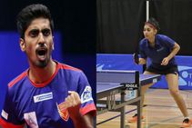 Exclusive Paddlers G Sathiyan Neha Aggarwal Elated With Response To Raise Funds For Table Tennis