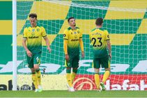 Norwich City Burnley Two Red Cards Own Goal