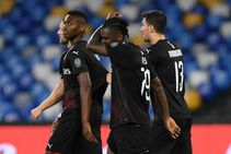 Napoli Milan Match Kessie Penalty Salvages Draw Seriea Report