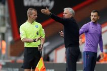 Tottenham Var Jose Mourinho You Know Who Bournemouth Draw Michael Oliver Premier League