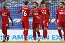 Brighton And Hove Albion Liverpool Salah Double Helps Champions End Away Drought