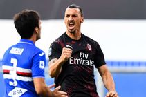 Sampdoria Milan Serie A Report Zlatan Ibrahimovic