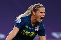 Lyon Win Uefa Women Champions League Beat Wolfsburg Le Sommer