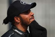Hamilton Grateful To Salvage Second After Hardcore Tyre Issues