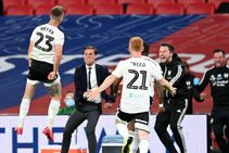 Brentford 1 2 Fulham Aet Bryan S Unlikely Double Secures Immediate Premier League Return