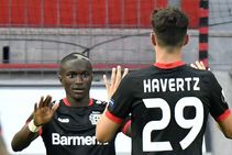 Bayer Leverkusen 1 0 Rangers 4 1 Agg Diaby Strike Rubber Stamps Clash With Inter