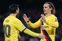 Griezmann Messi Barcelona France Deschamps