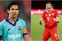 Messi Lewandowski Barcelona Bayern Munich Opta Numbers