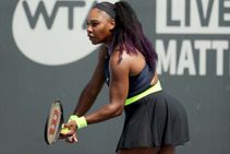 Serena Williams Makes Winning Return Bernarda Pera Top Seed Open