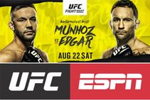 Munhoz Battles Edgar In Bantamweight Thriller In Ufc Vegas 7 On August 