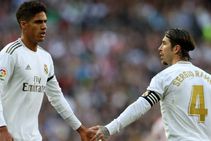 Real Madrid Sergio Ramos Man City Champions League Varane