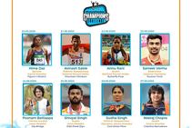 Hima Das Neeraj Chopra Pullela Gopichand Spearhead Idbi Federal Futurefearless Champions Challenge