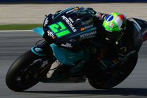 Motogp 2020 Morbidelli Snares First Ever Pole Quartararo Steals March On Disappointing Dovizioso
