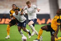 Kevin De Bruyne Manchester City Wolves Lionel Messi