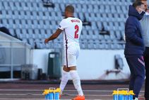 Kyle Walker Iceland Red Card England