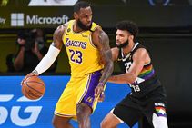 Lebron James Lakers Davis Nba Playoffs Nuggets Murray